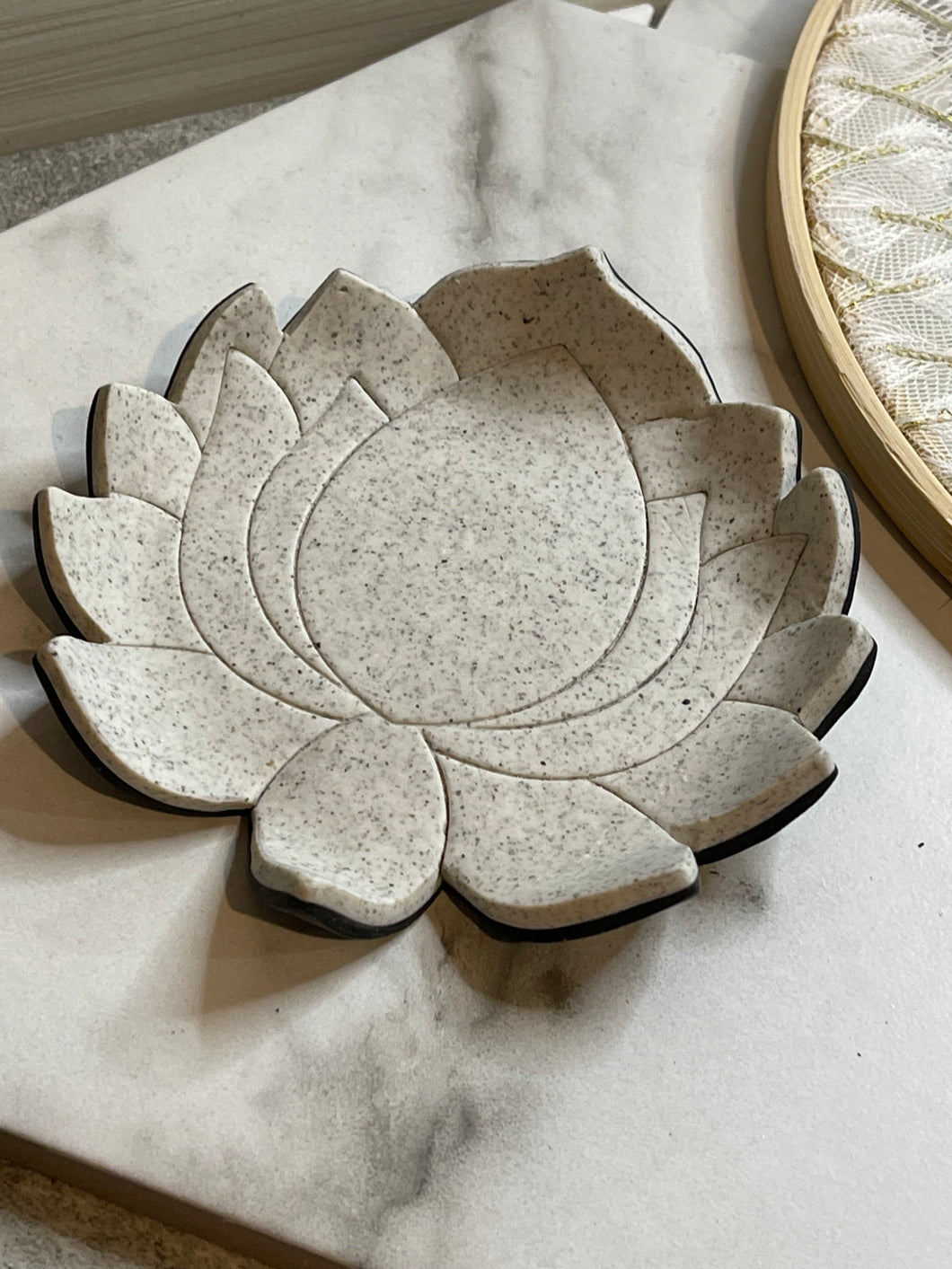 Lotus Flower Trinket Tray